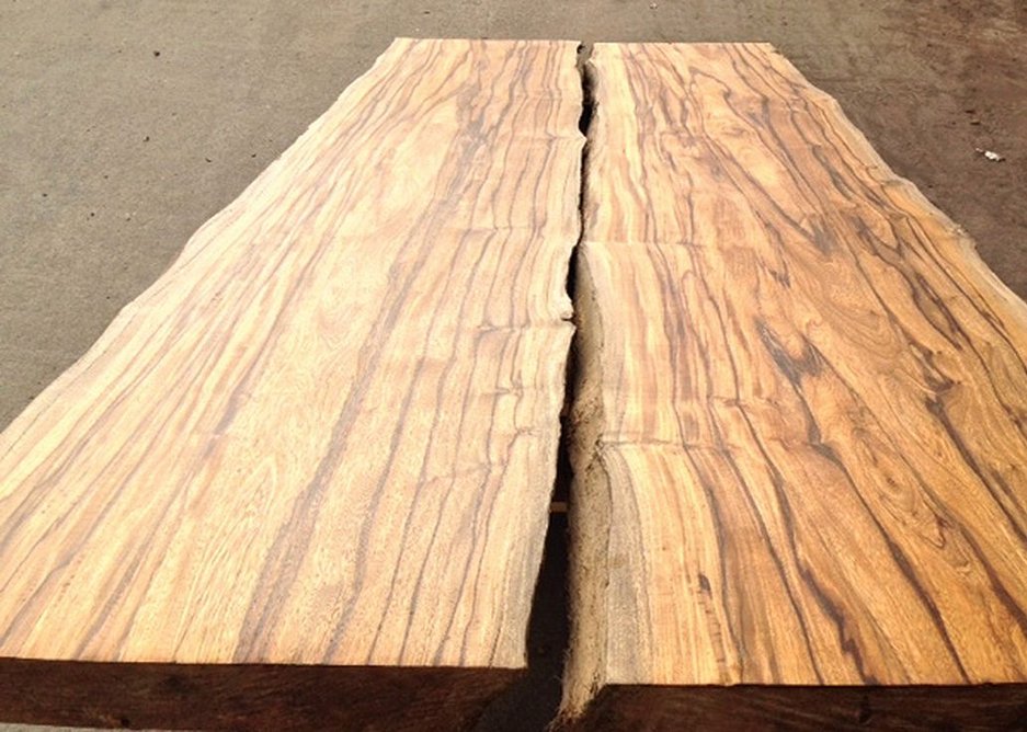 Being old trees,  the timber can be supplied in large widths