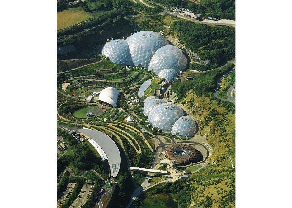 The Eden Project, Cornwall, United Kingdom.