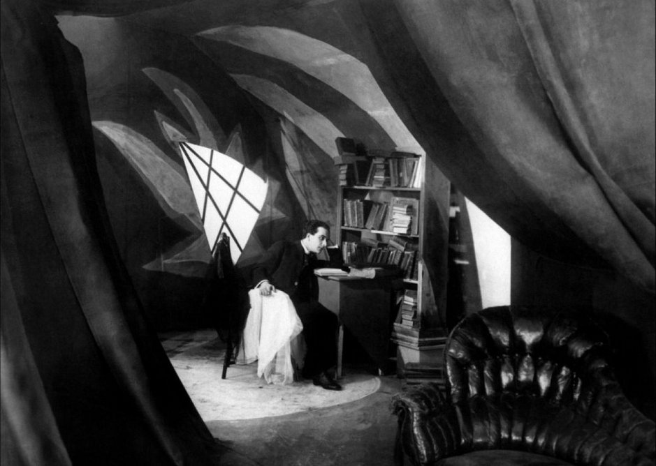 Anxiety interior; the Cabinet of Dr. Caligari.