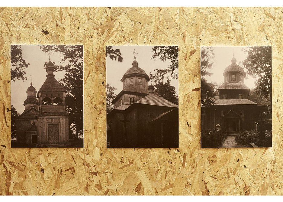 Rare photographs of the demolished authentic 18th century Baroque wooden churches in Belarus.