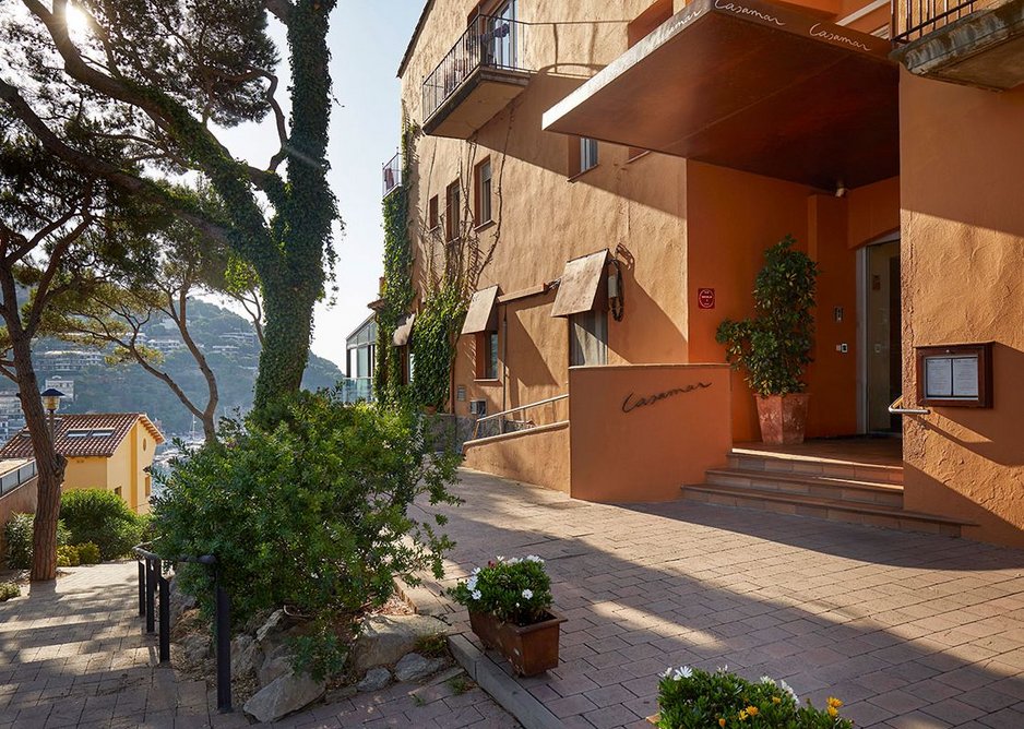 Culinary heights: Hotel Casamar sits in the hills above Llafranc bay in Girona, Catalonia.