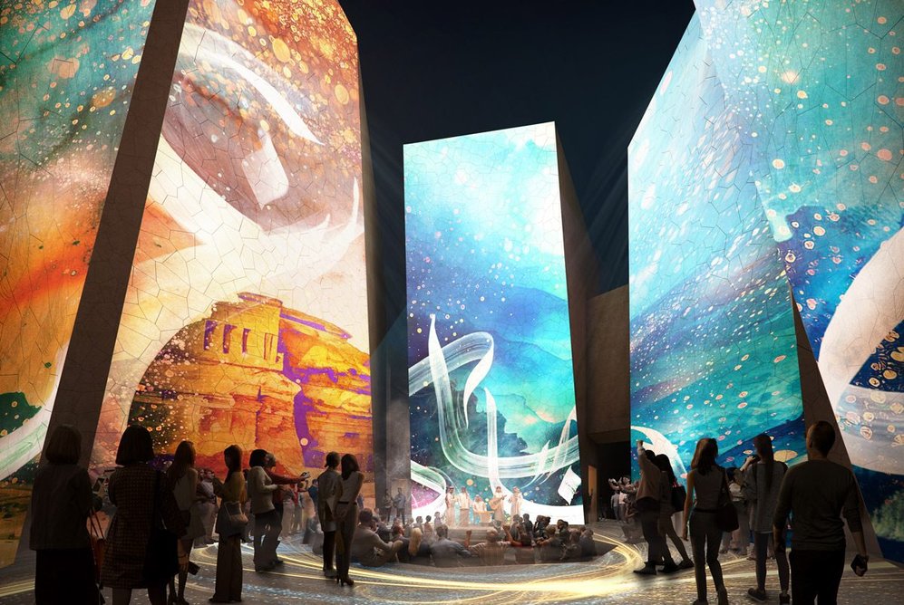 Design of the Saudi Arabia pavilion at Expo 2025 Osaka by Foster+ Partners