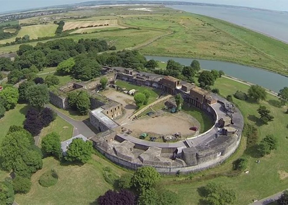 Coalhouse Fort, C19th artillery fort and venue of the festival’s Fort Film Night.