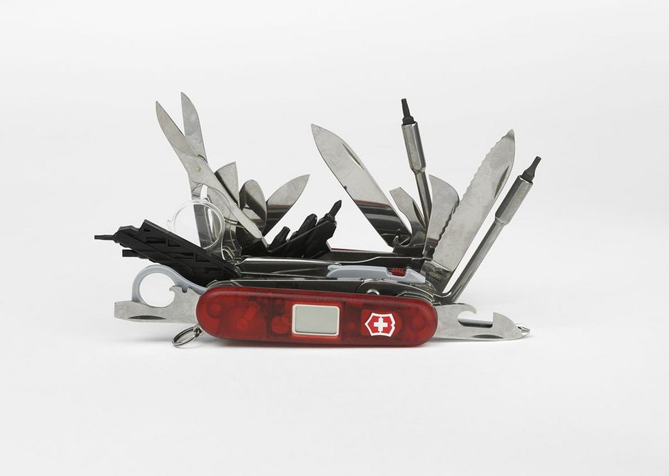 That solves several problems. Swiss Army Knife in the exhibition.