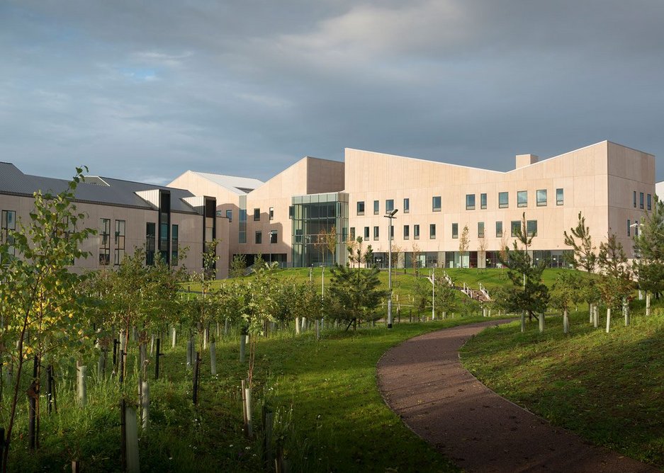 Ryder and NBBJ’s Dumfries and Galloway Royal Infirmary used MMC to be delivered ahead of programme.