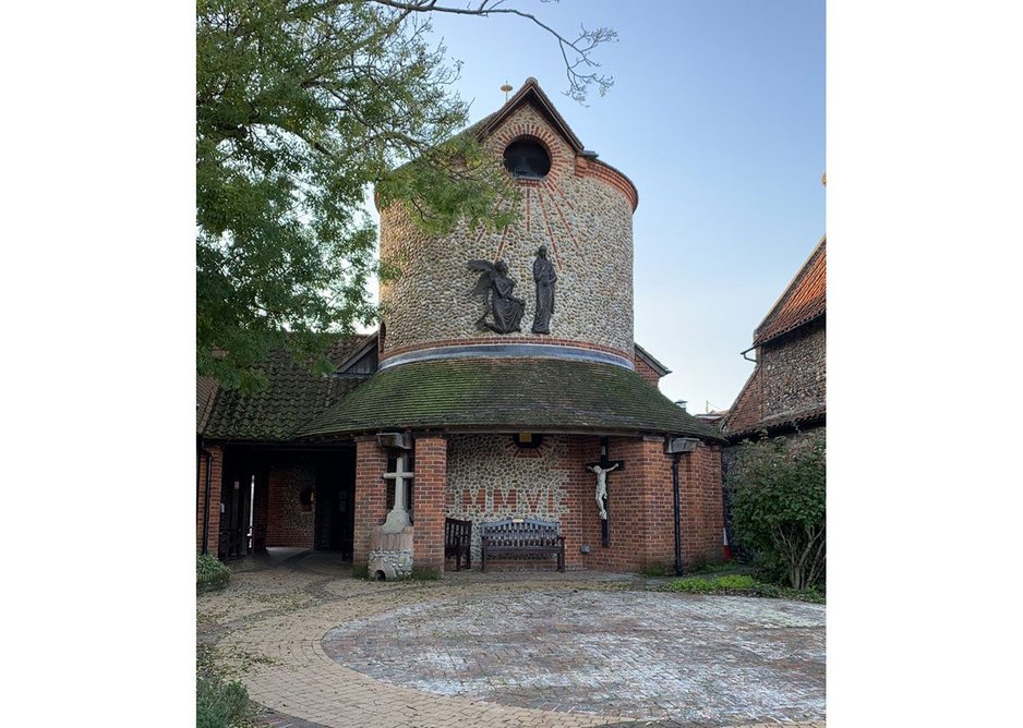 Church of the Annunciation Walsingham by Anthony Rossi. Credit Rossi family