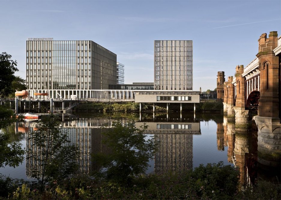 City of Glasgow College Riverside Campus by Michael Laird Architects and Reiach and Hall Architects.