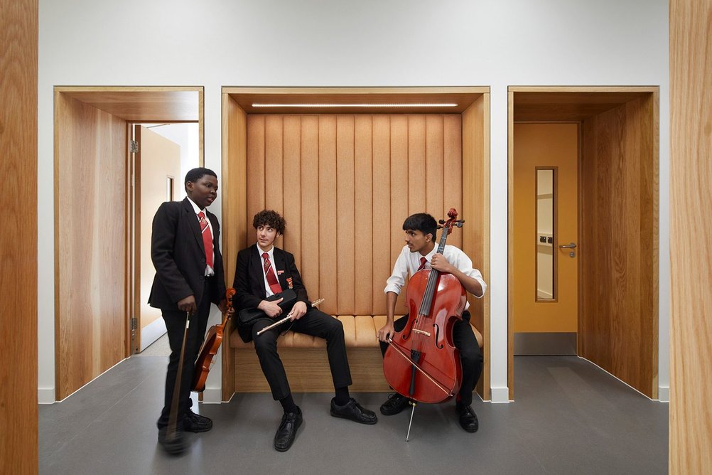 Central Foundation Boys’ School by Hawkins\Brown. Credit: Jack Hobhouse
