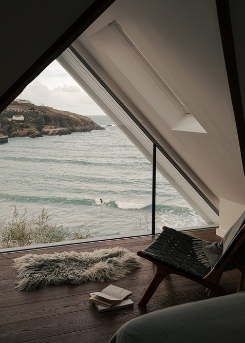 New bedrooms are situated in projecting gable ends.