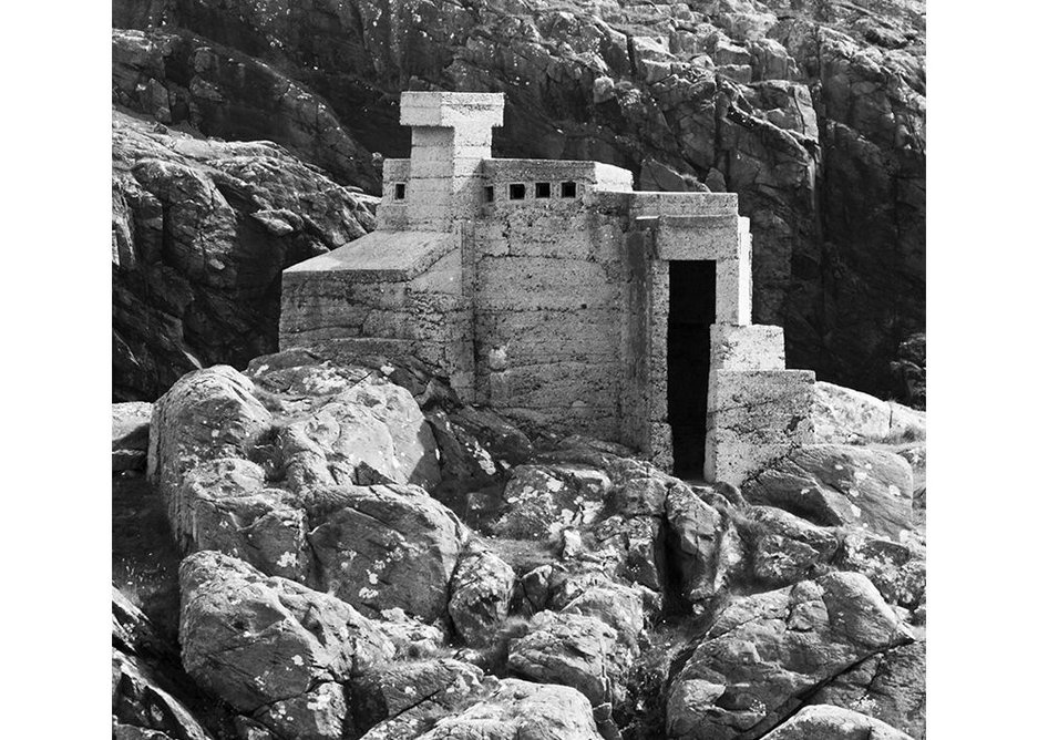 Hermits Castlet Achmelvich in Scotland.