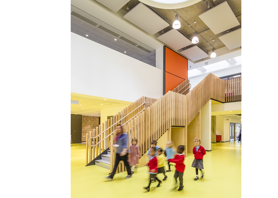 David Morley Architects' King's Cross Academy and Frank Barnes School for Deaf Children.