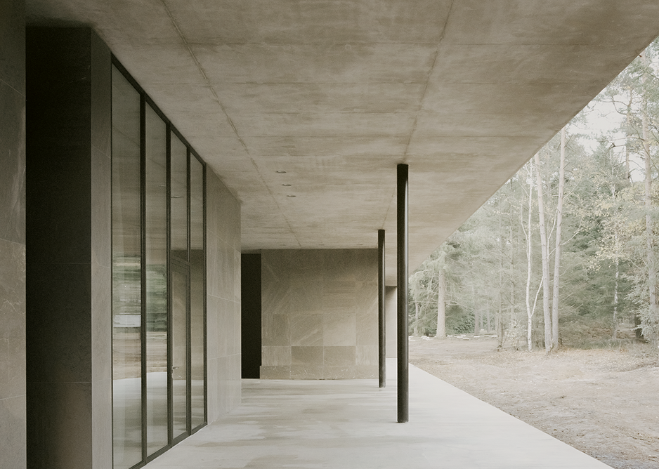 MAIN Loenen Pavilion designed by KAAN Architecten for the Netherlands War Graves Foundation ©Simone Bossi