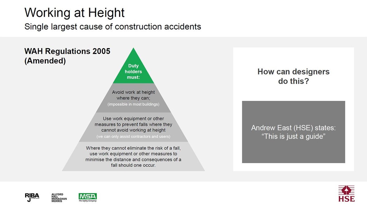 Paul Bussey highlighted that duty-holders had critical responsibilities to those working at height.