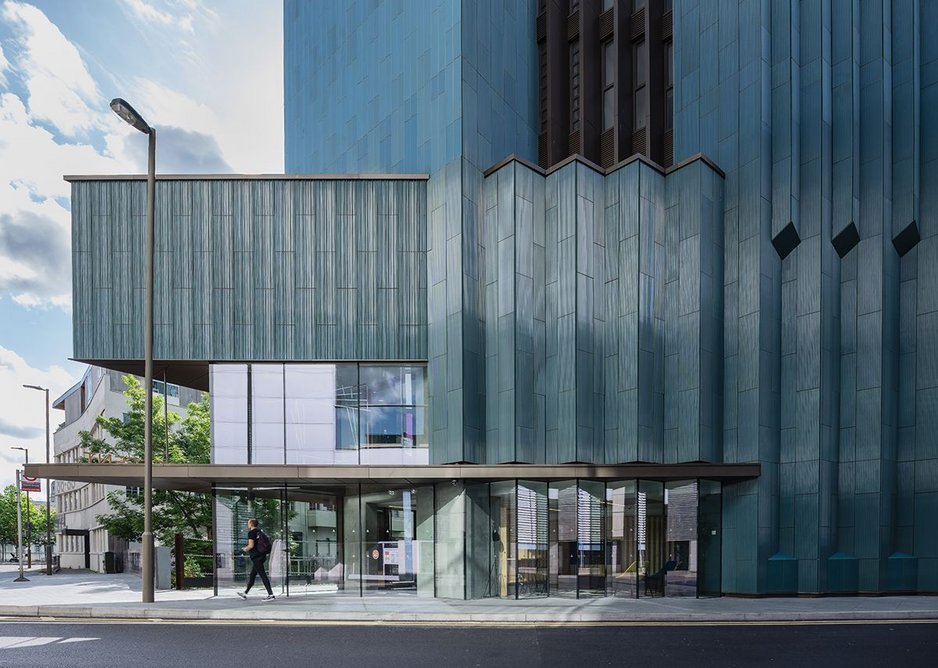 Mapleton Crescent housing in Wandsworth by Metropolitan Workshop, who worked with ceramicist Lorraine Rutt on the cladding.