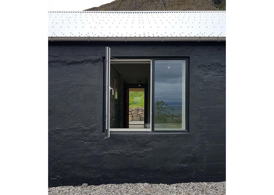 The restored sheep shed is now the guest wing.