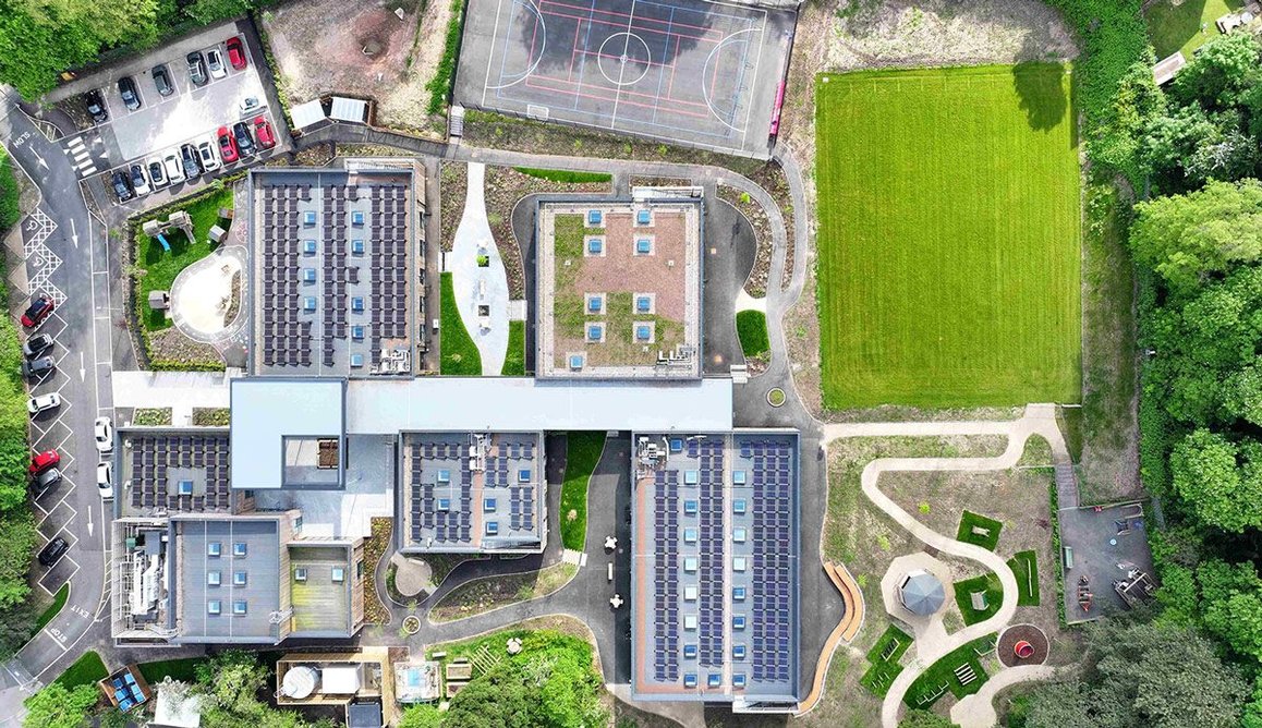 St Mary’s Catholic Voluntary Academy by Hawkins\Brown. Credit: Matthew Ling