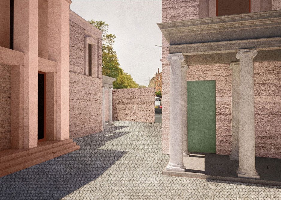 Timothy Smith & Jonathan Taylor’s Double Villa drawing on the work of Alexander Greek Thomson.