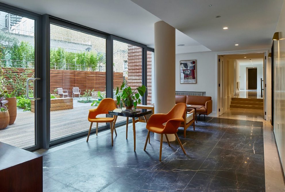 Large new openings on to the rear garden mean the the flats benefit from lots of natural light.