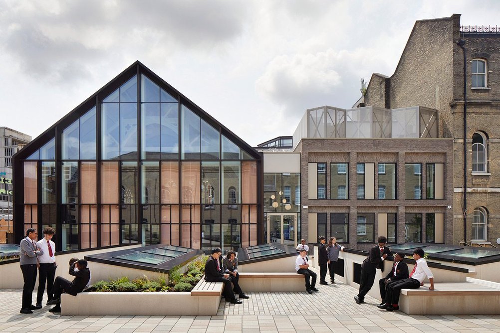 Central Foundation Boys’ School by Hawkins\Brown. Credit: Jack Hobhouse