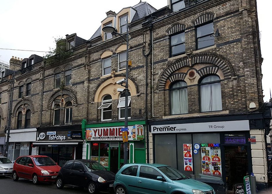 What can be done for distressed buildings? Paisley high street.