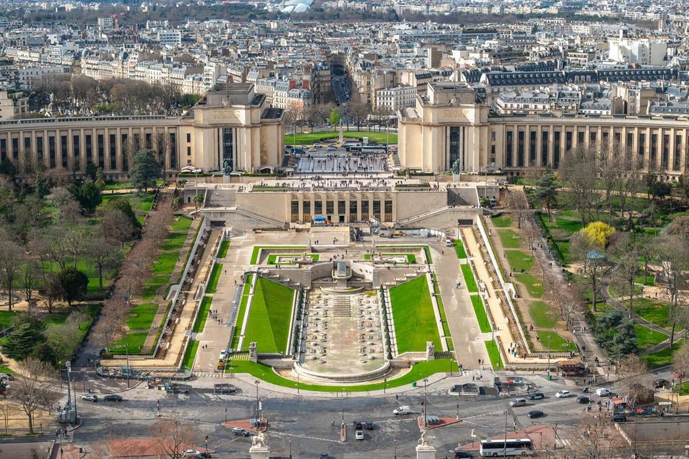 Site Tour Eiffel, Paris (first phase, 2024).