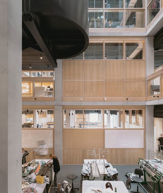 London College of Fashion by Allies and Morrison. Credit: Simon Menges