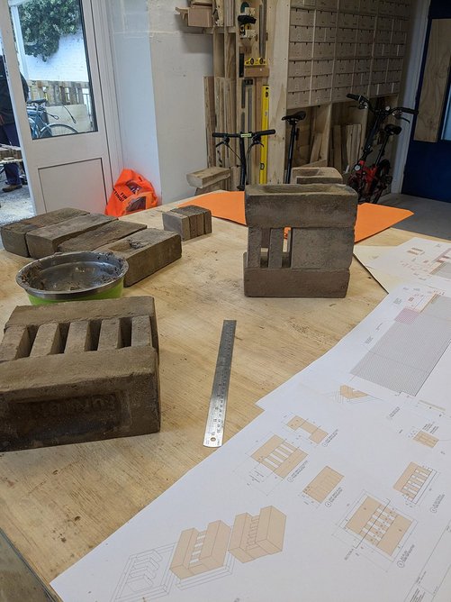 Bespoke brick development for Knox Bhavan’s House in Peckham.