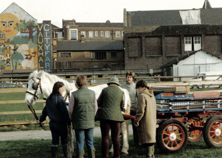 Vauxhall City Farm - history