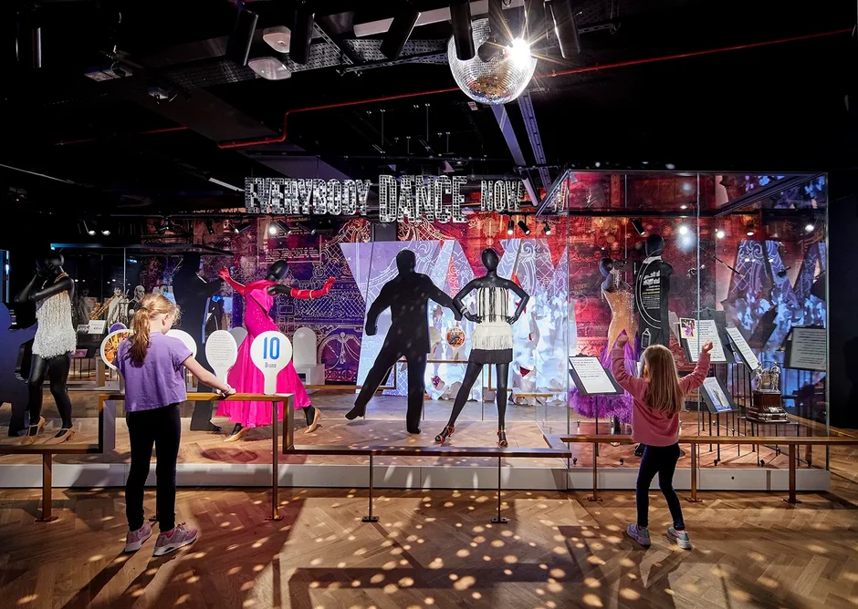 Blackpool’s dance heritage – past and present – is celebrated in the exhibition.