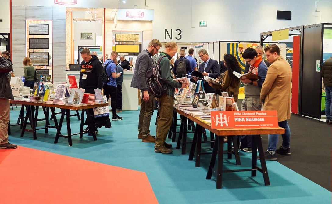 The RIBA Bookshop will form part of the Futurebuild 2022 conference arena, enabling visitors to find the latest net zero guidance.