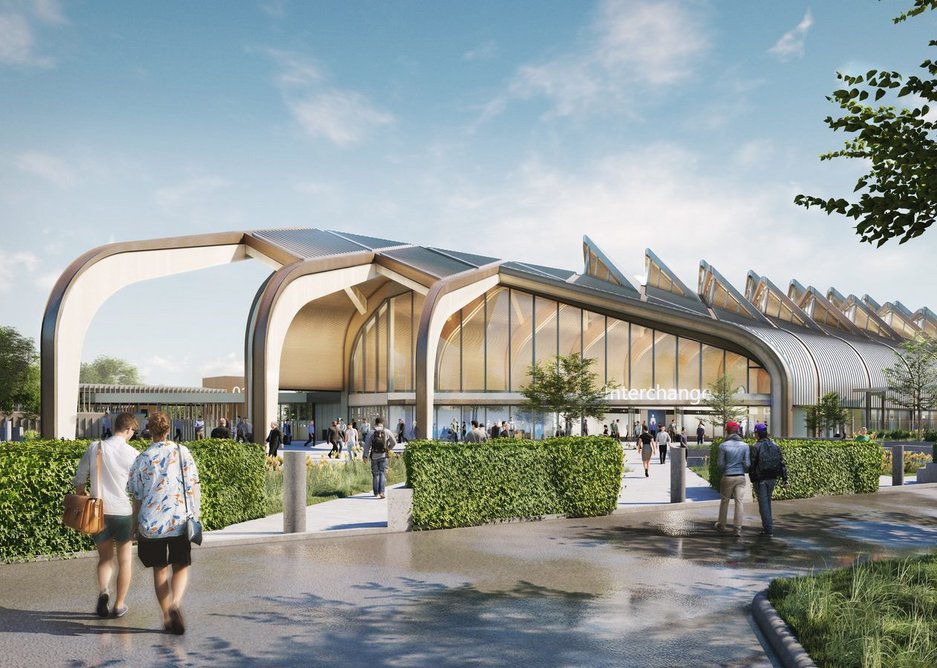 HS2 Interchange station, Solihull by Arup Architects