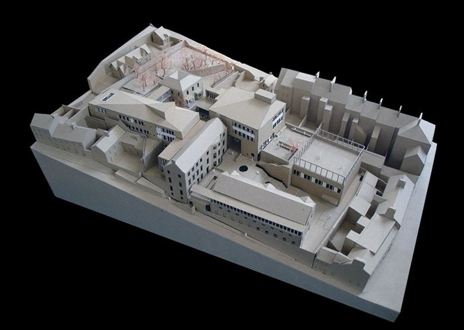 St Angela’s College  physical model.
