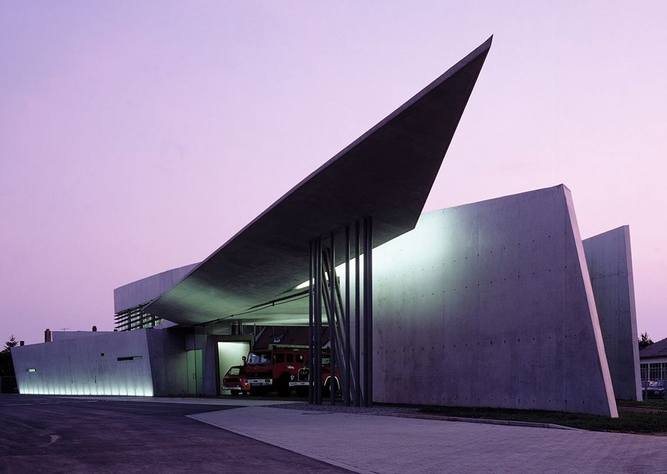 Vitra Fire Station, Weil am Rhein, Germany.