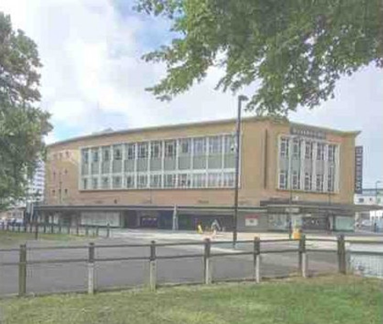 The existing Debenhams (formerly Edwin Jones) department store.