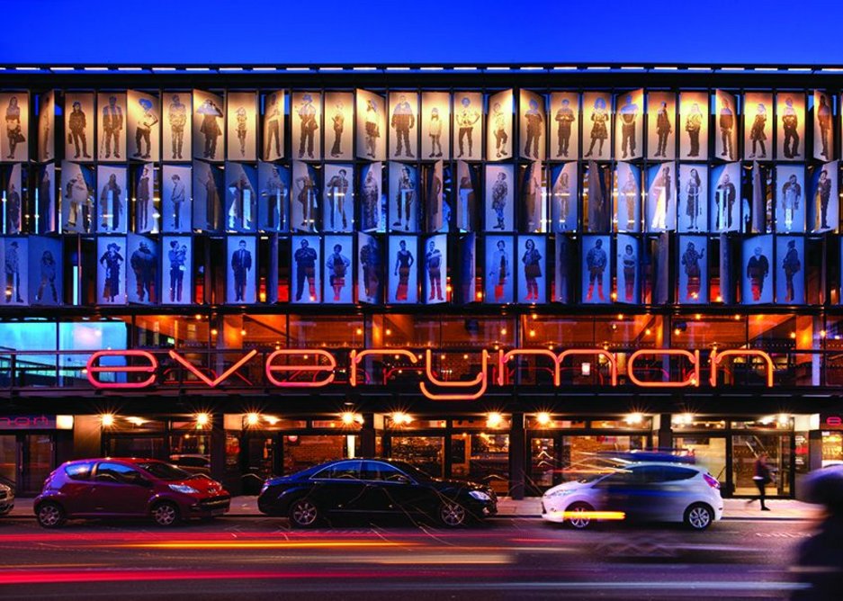 House of cards: Each aluminium shutter on the facade bears a water-cut portrait of a Scouser.