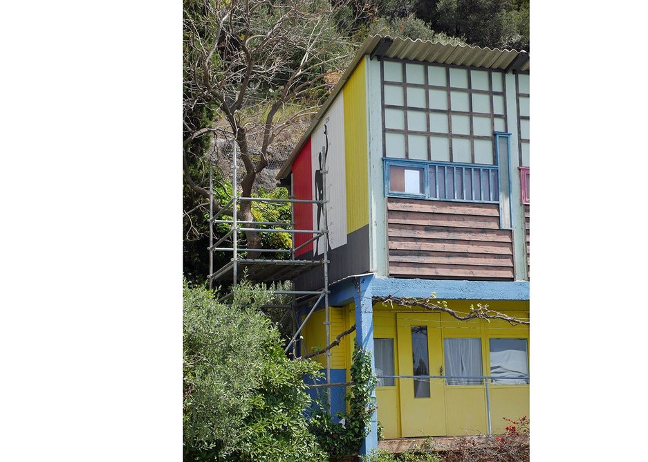 Corb's camping huts extend the Cabanon theme.