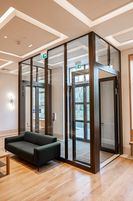 Crittall's T60 windows and doors incorporate an advanced, high-density glass fibre polyurethane isolator as a thermal barrier for high performance double or triple glazing.