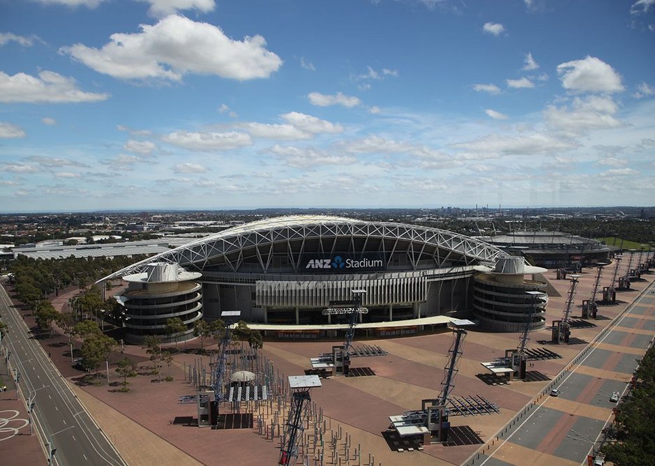 The Olympic stadium at Sydney Olympic Park.