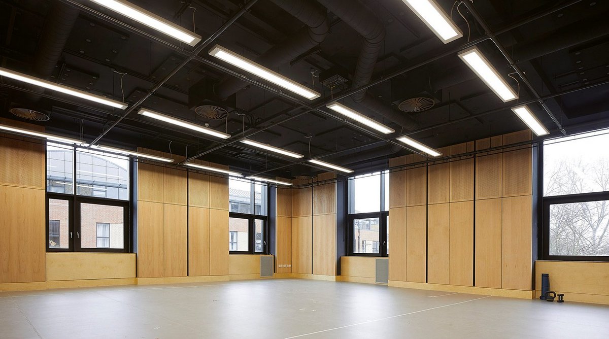 One of Brixton House’s seven single and double-height studio spaces.