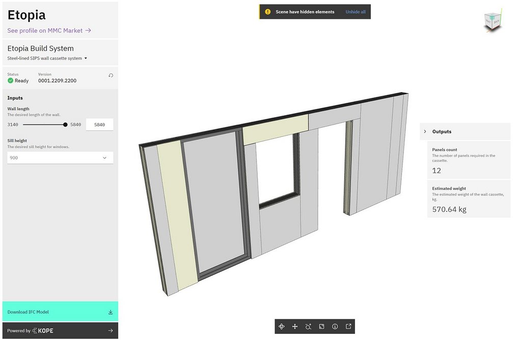 Users can test out product capabilities in a ‘Flex’ 3D configurator on the platform.