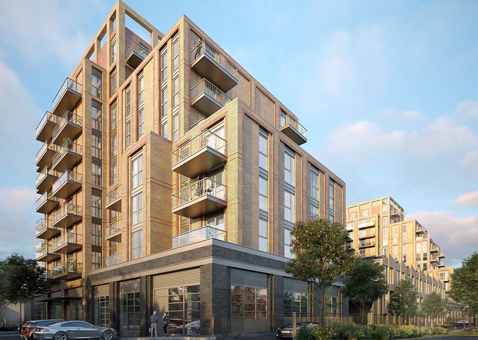 Mixed-use development, Hanwell by Patel Taylor.