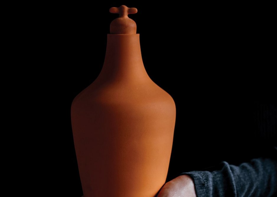 Ceramic Tap Water Carafe, designed by Lotte de Raadt to encourage people to drink tap water.