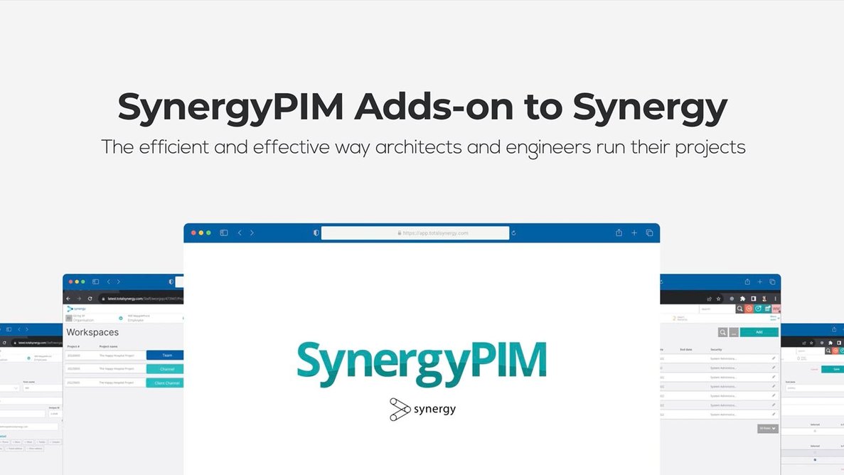 SynergyPIM is integrated with Synergy’s project management and project accounting software.