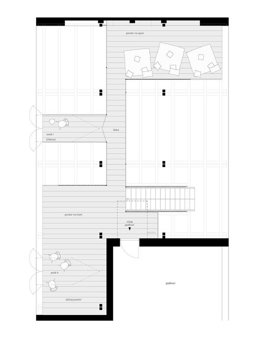 Second floor plan.