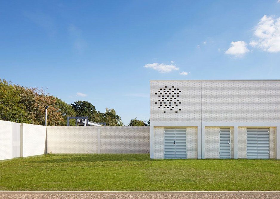 The southern utility cluster contains the gas pressure reducing centre, the Granta Backbone fibre network station as well as an electricity substation.