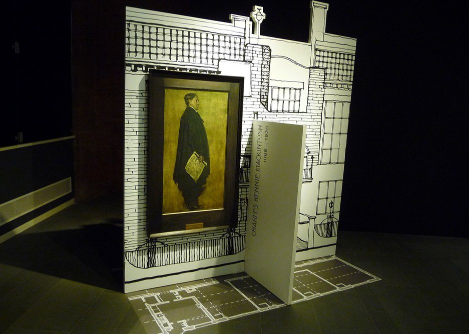 Mackintosh at Out of Their Heads - it's all very well but there's not a lot of architecture to hold onto.