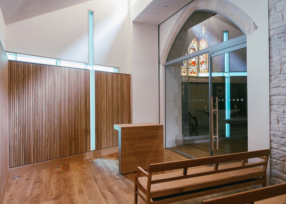 University of Winchester Winton Chapel by Design Engine Architects.