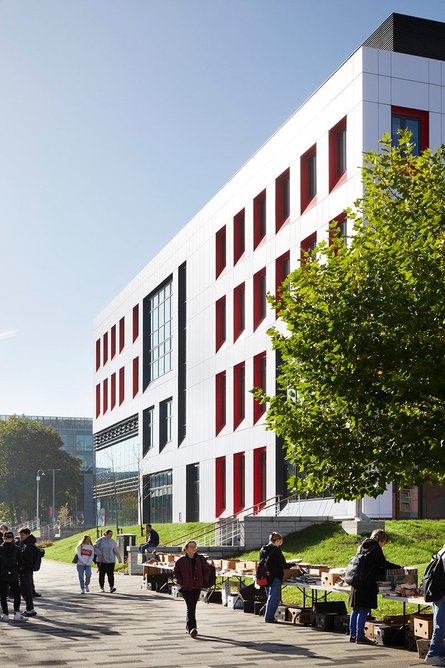 The School of Science, Engineering and Environment (SEE) Building.