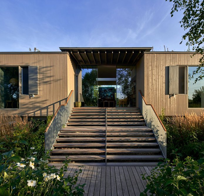 March House, built by Philiam using a prefabricated timber frame.