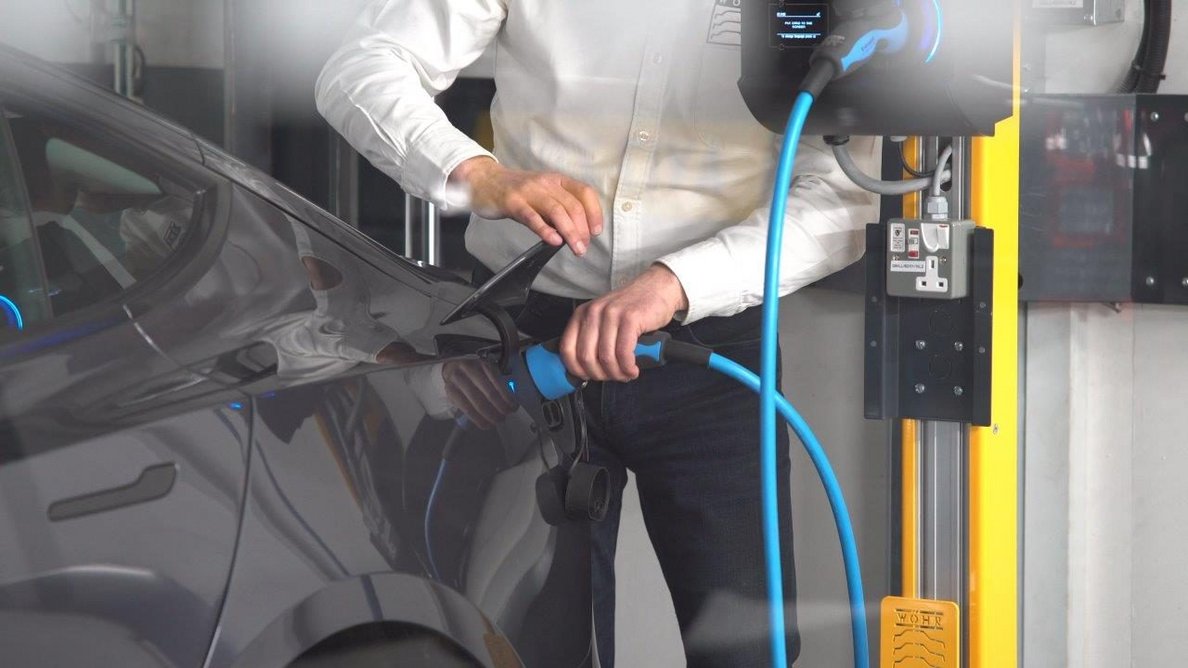 Combilift systems can be supplied with integrated electric vehicle charge points.